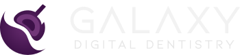 Galaxy Digital Dentistry White Logo